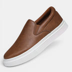 Baskets à Enfiler en Simili Cuir Homme Hector