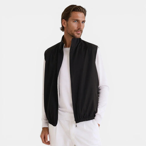 Doudoune Sans Manche Réversible Noir Homme Antoine