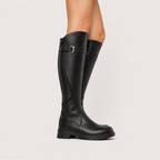 Bottes Cavalières Plates Femme Constance