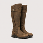 Bottes Cavalières Plates Femme Constance