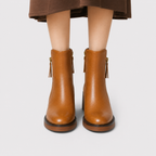 Bottines à Talon Carré Femme Sarah
