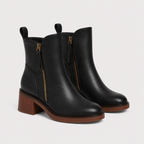 Bottines à Talon Carré Femme Sarah