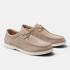 Mocassins Aspect Daim à Lacets Homme Bastien
