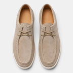 Mocassins Aspect Daim à Lacets Homme Bastien