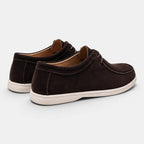 Mocassins Aspect Daim à Lacets Homme Bastien
