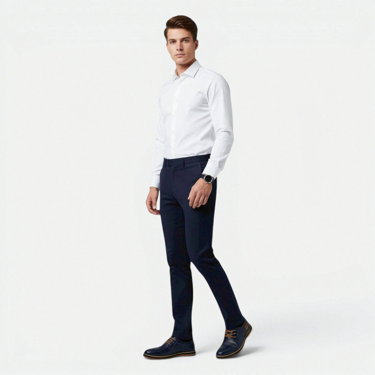 Derbies Vintage en Simili Cuir Homme Paul