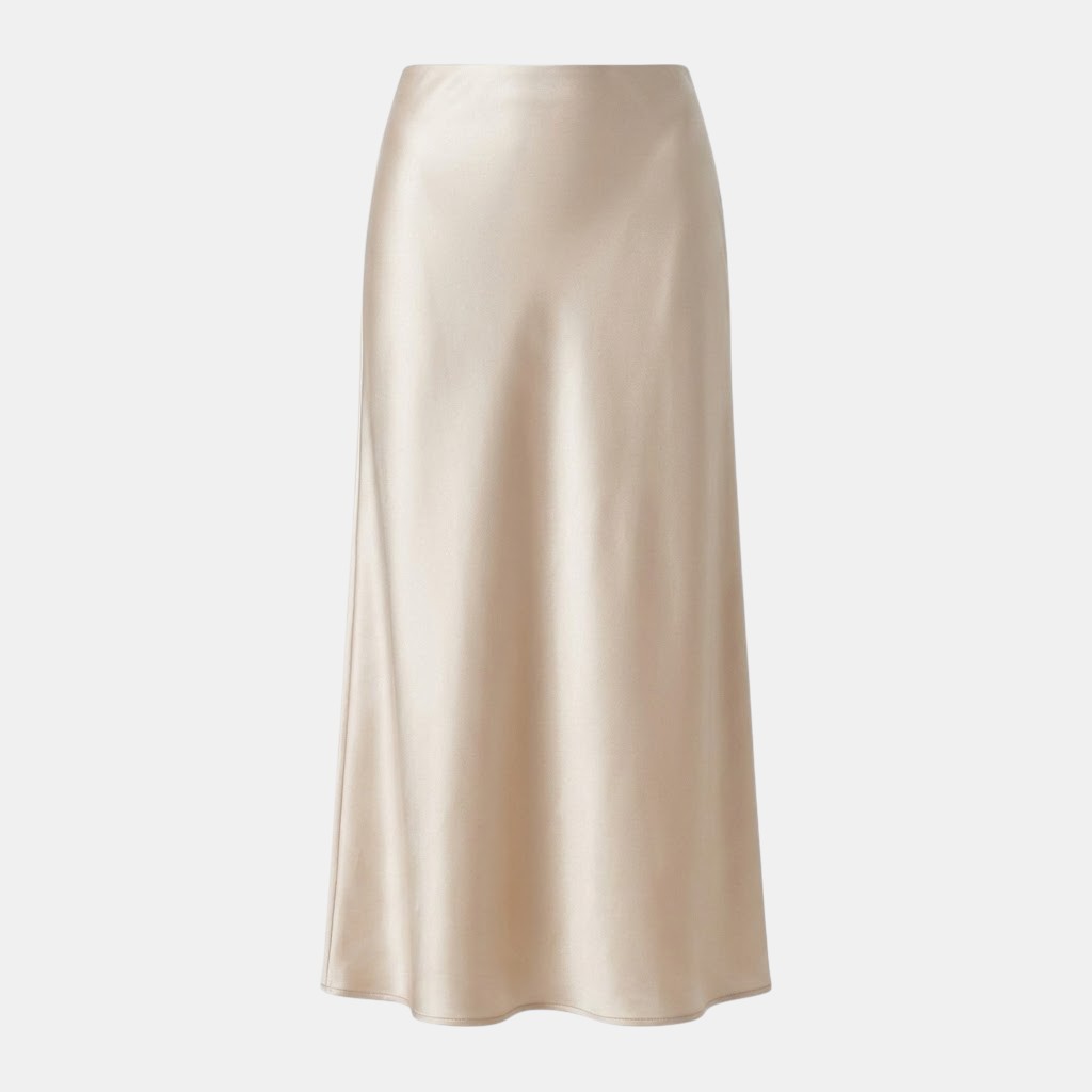 Jupe Longue Satinée Femme Diane
