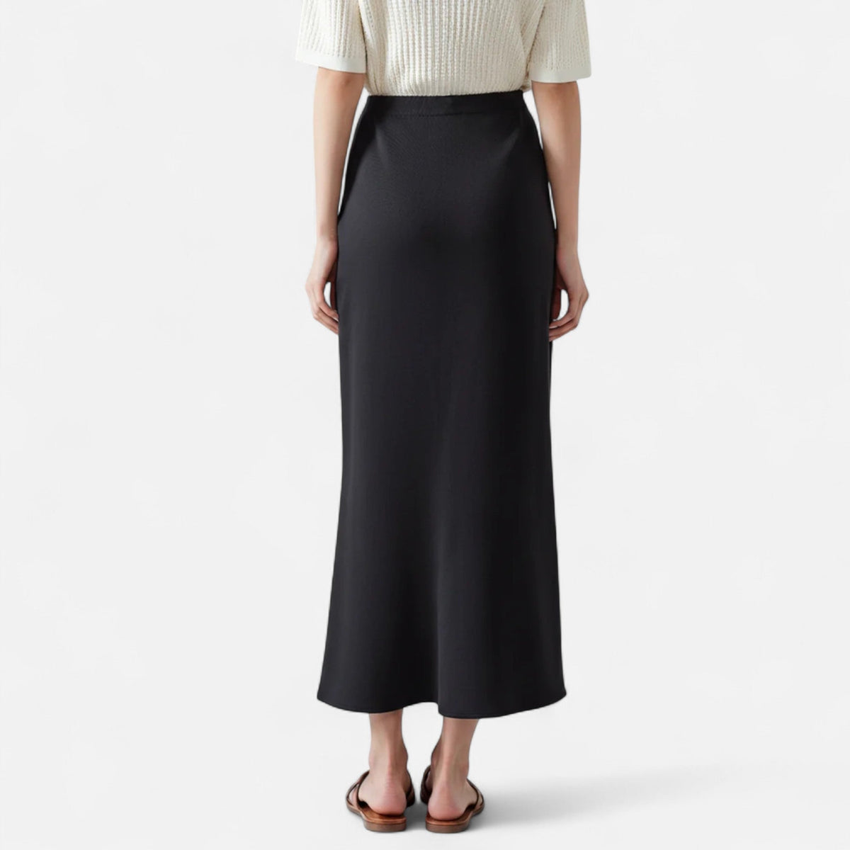 Jupe Longue Satinée Femme Diane