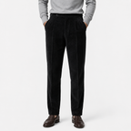 Pantalon Velours Côtelé à Pinces Homme Simon
