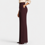 Pantalon Taille Haute Évasé Femme Ophélie