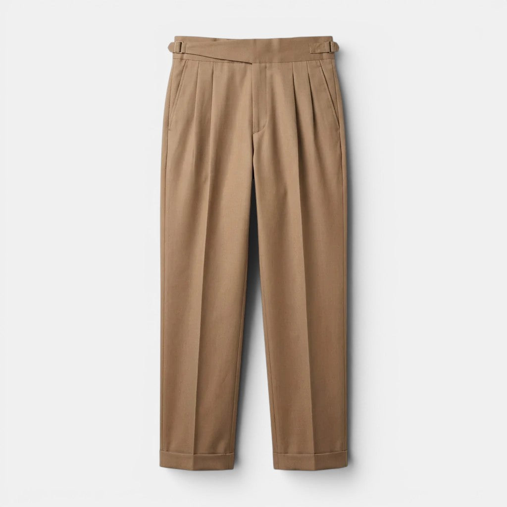 Pantalon à Pinces Taille Haute Homme Gabriel