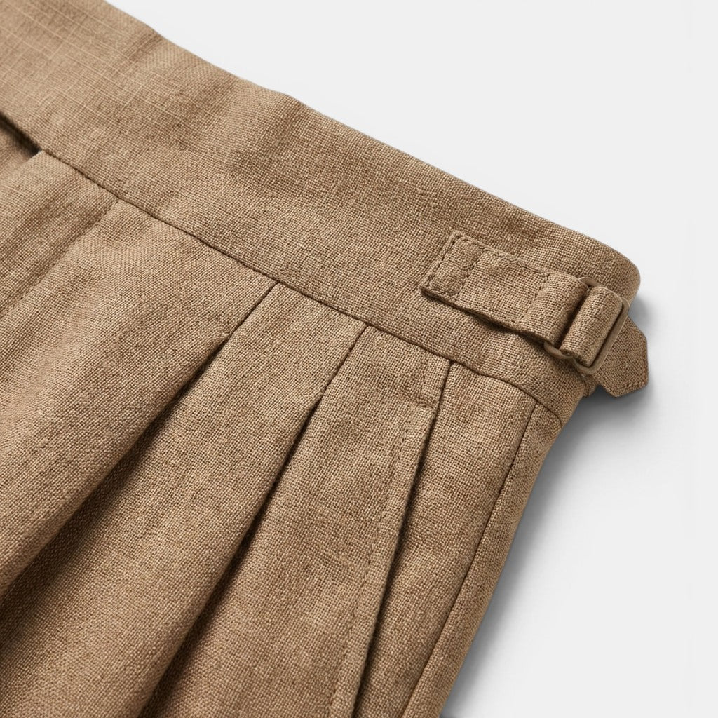 Pantalon à Pinces Taille Haute Homme Gabriel