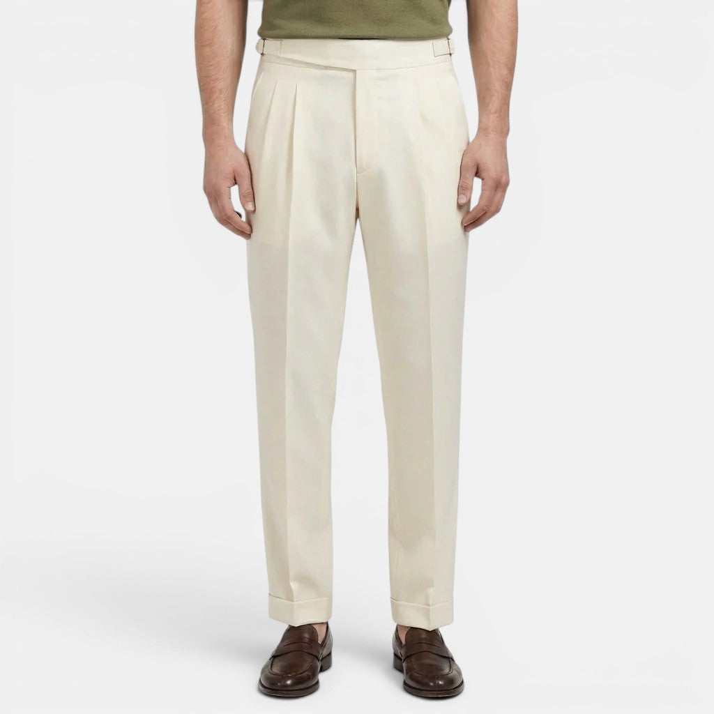 Pantalon à Pinces Taille Haute Homme Gabriel