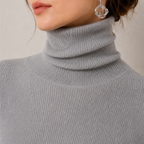 Sous Pull Col Roulé Effet Cachemire Femme Mathilde