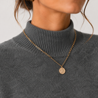 Pull Col Montant en Maille Femme Maëlle