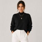 Pull Col Montant en Maille Femme Maëlle