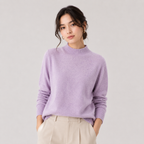 Pull Col Montant Effet Cachemire Femme Lise