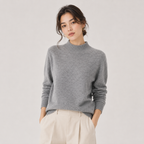 Pull Col Montant Effet Cachemire Femme Lise