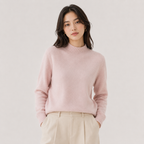 Pull Col Montant Effet Cachemire Femme Lise