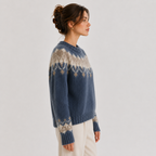 Pull Jacquard Norvégien Femme Solène