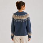 Pull Jacquard Norvégien Femme Solène