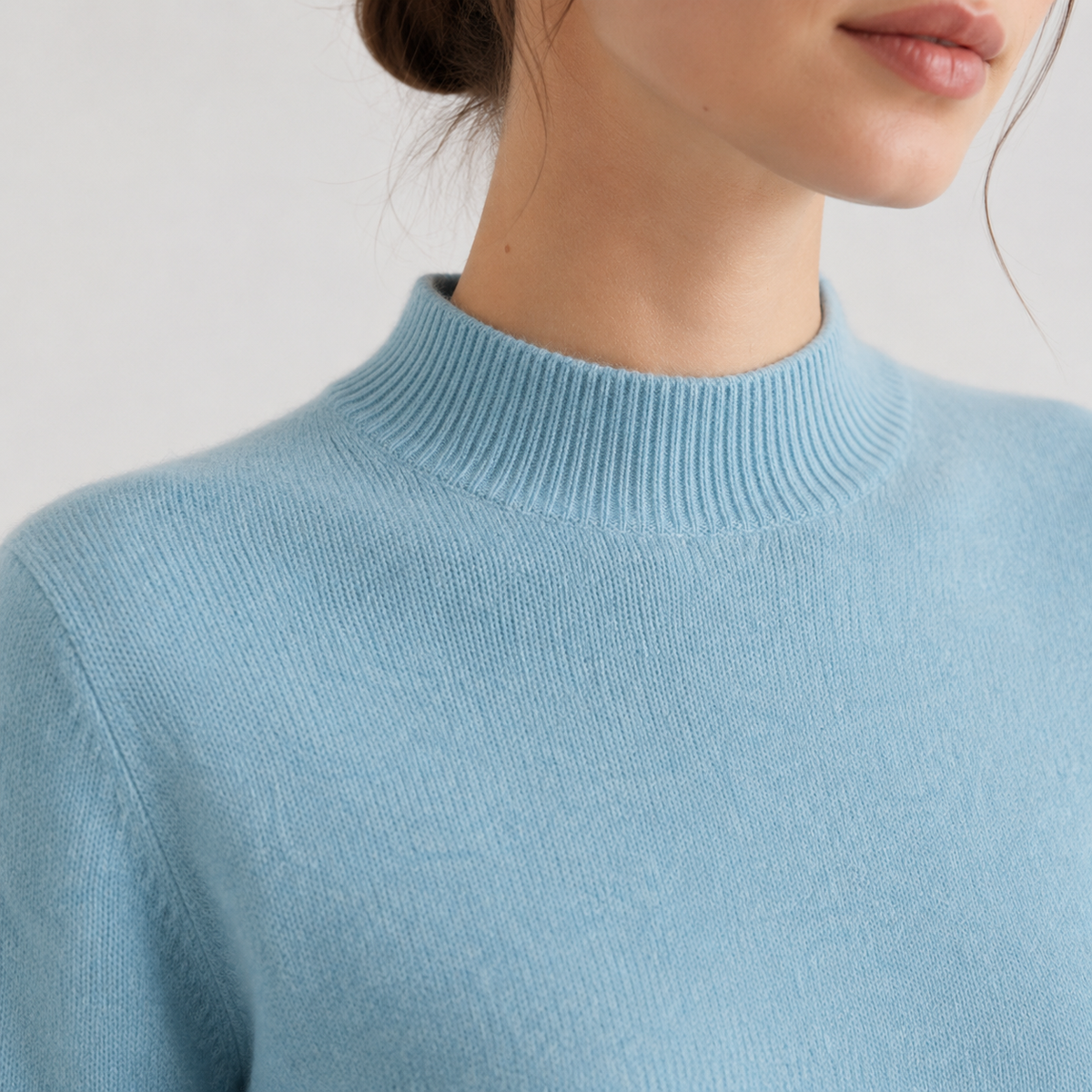 Pull Fin Col Montant Femme Lisa