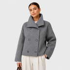 Caban Court Croisé Femme Jeanne