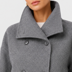 Caban Court Croisé Femme Jeanne