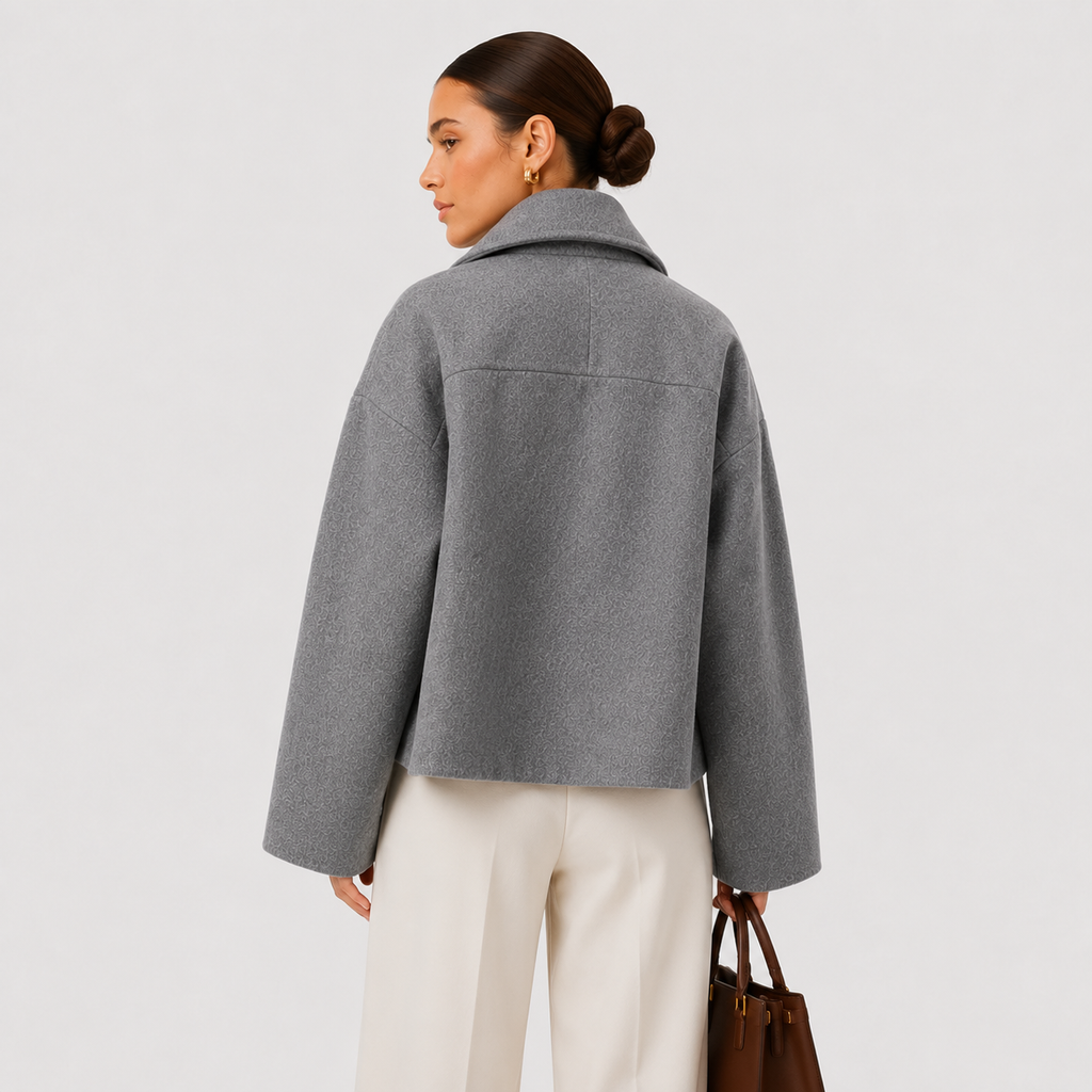 Caban Court Croisé Femme Jeanne