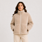 Veste Sherpa Zippée Femme Nina