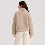 Veste Sherpa Zippée Femme Nina
