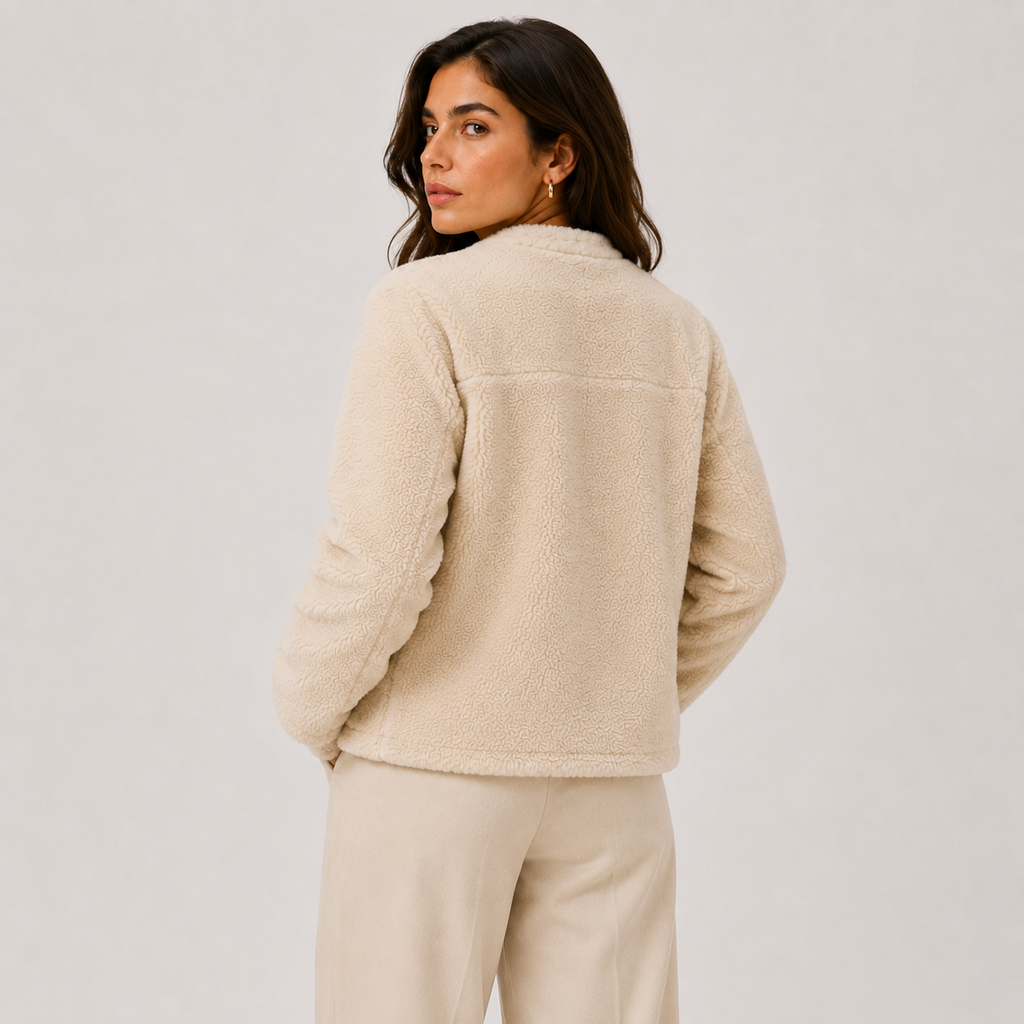 Veste Moumoute à Brandebourgs Femme Margot