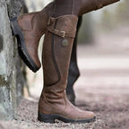 Bottes Cavalières Hautes Plates Femme Capucine