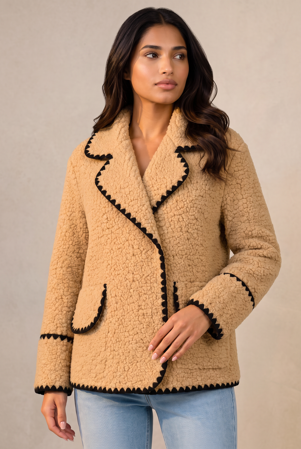 Veste Bouclette Femme Gisèle