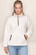 Polaire Demi Zip Col Montant Femme Priscille