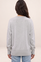 Pull Oversize Col Rond Femme Joanna