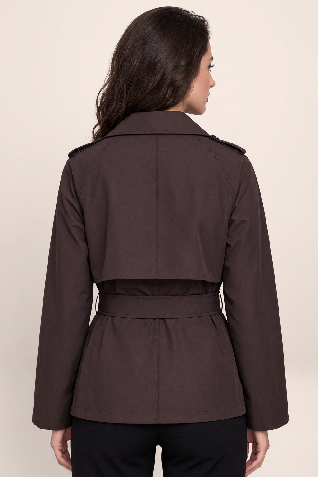 Trench Court Croisé Femme Madeleine