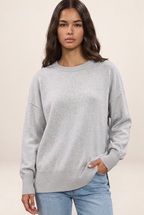 Pull Oversize Col Rond Femme Joanna