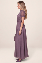 Robe Longue Plissée Femme Lorène