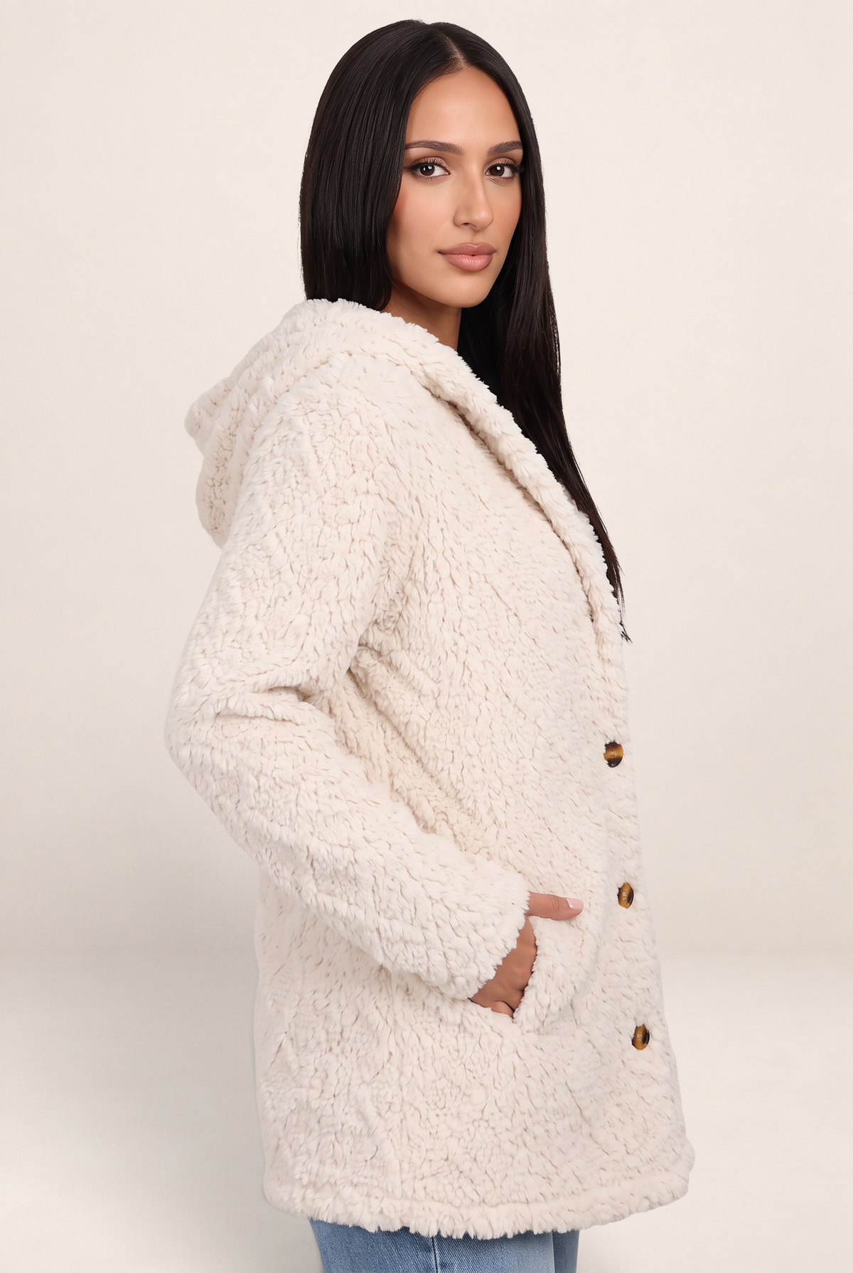 Cardigan à Capuche Femme Pénélope