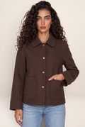 Surchemise Effet Laine Femme Séverine