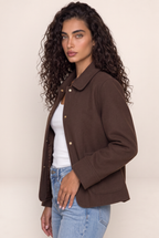 Surchemise Effet Laine Femme Séverine