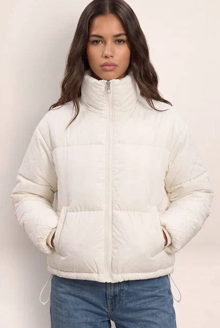 Doudoune Courte Col Montant Femme Jocelyne
