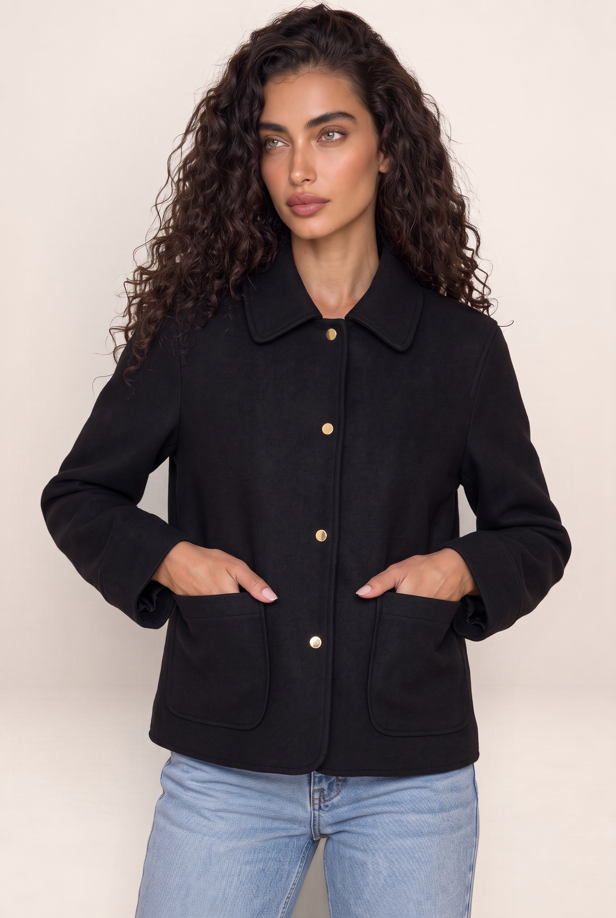 Surchemise Effet Laine Femme Séverine