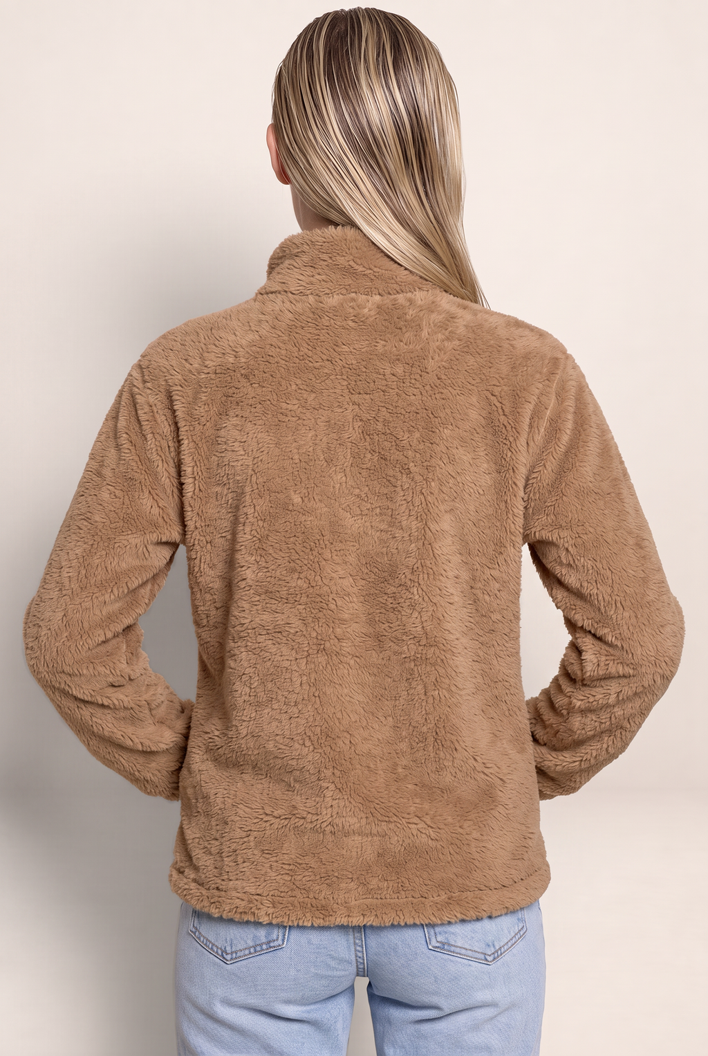 Veste Polaire Zippée Col Montant Femme Katia
