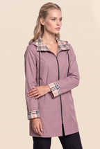 Imperméable Long à Capuche Femme Geneviève