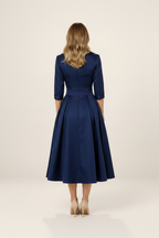 Robe Portefeuille Évasée Femme Zoë