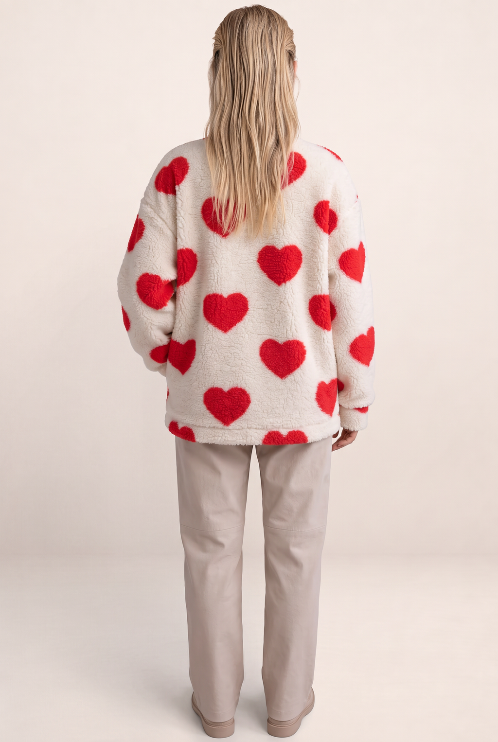 Veste Polaire Coeur Femme Nadia