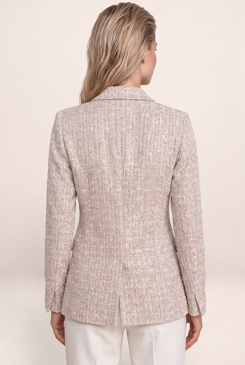 Veste Tweed Croisée Femme Nathalie