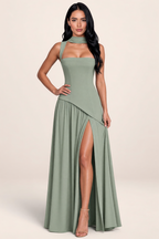 Robe Longue Fendue Dos Nu Femme Mélodie